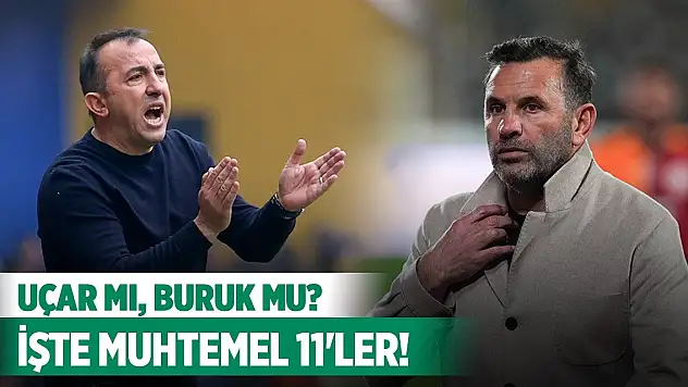 Galatasaray-Konyaspor, İşte muhtemel 11'ler!