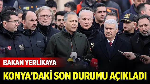 Son Dakika! Bakan Yerlikaya: Şu andan itibaren arama kurtarmayı bırakıyoruz
