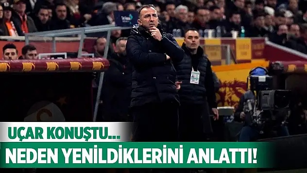 Konyaspor'da Uçar'ın hakem sözleri!