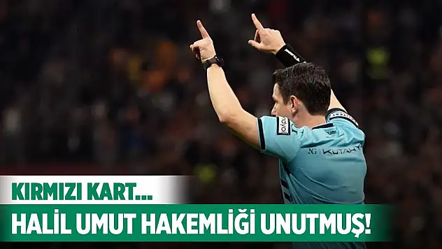 Konyaspor maçı hakemi Meler'e tepkiler büyüyor!