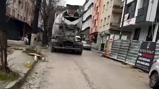Yola beton döküldü 50 bin TL ceza!