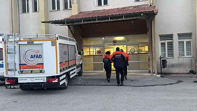 Sivas'ta bir hastanede karbon filtre patladı