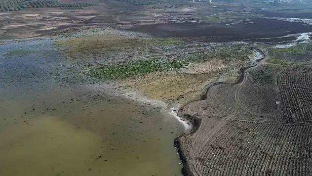 Amik Ovası'nın su deposunu kuraklık vurdu