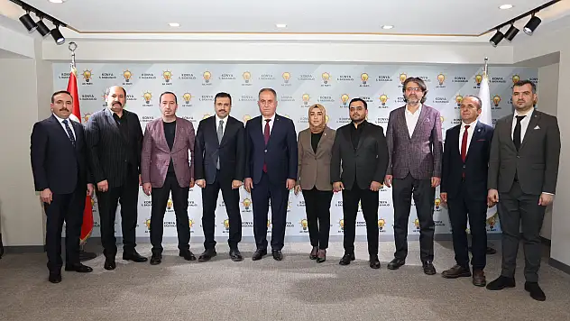 MHP Konya teşkilatından Başkan Özgökçen'e ziyaret