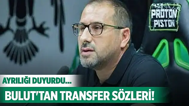 Zorla gönderemeyiz... Konyaspor'da Bulut'tan kritik sözler!