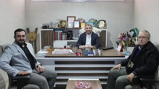 Araştırmacı Tokgöz'den gazetemize ziyaret