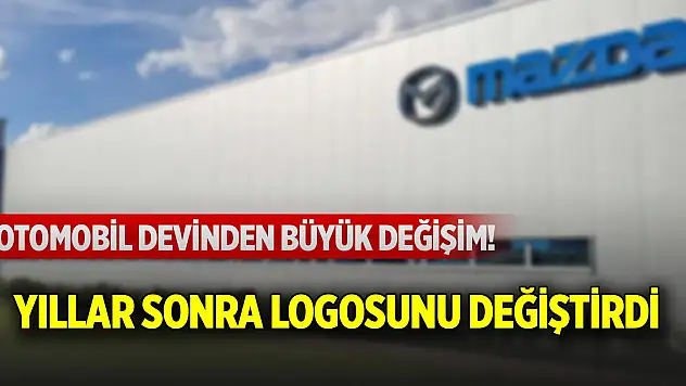 Otomobil devinden büyük değişim! Yıllar sonra logosunu değiştirdi