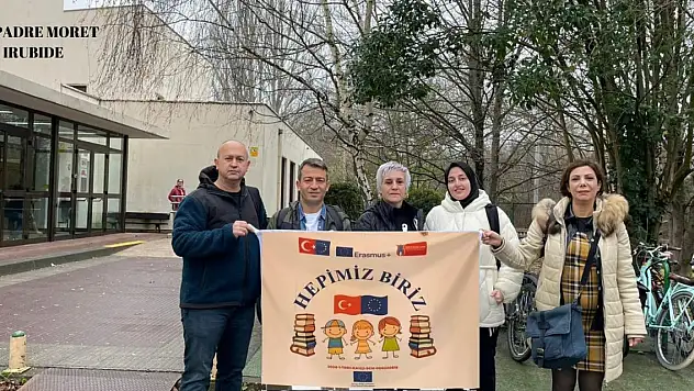 Konya Bilim ve Sanat Merkezi öğretmenleri Erasmus için İspanya'da