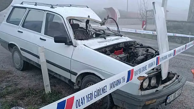 Çanakkale'de tırın dorsesine çarpan otomobilin sürücüsü öldü