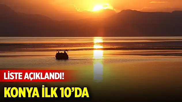 Korunan alanlara ziyarette sayı açıklandı! Konya ilk 10'da