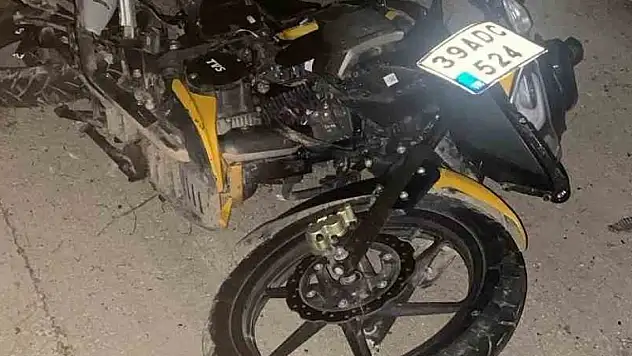 Motosiklet sürücüsü hayatını kaybetti