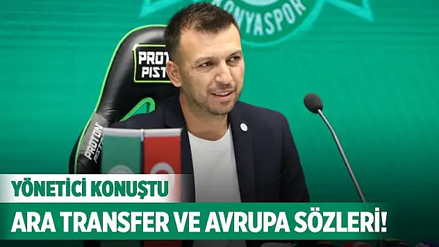 Konyaspor yönetiminden Avrupa planı!