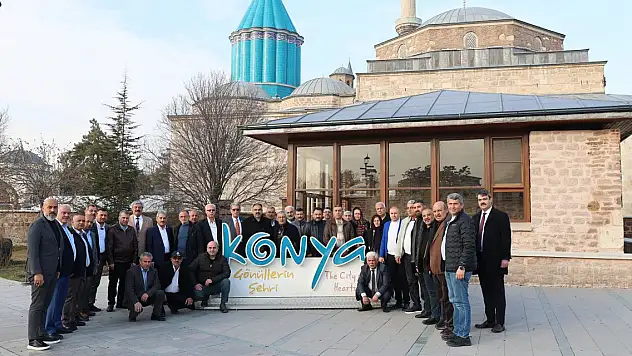 Hataylı muhtarlar Konya'da ağırlandı