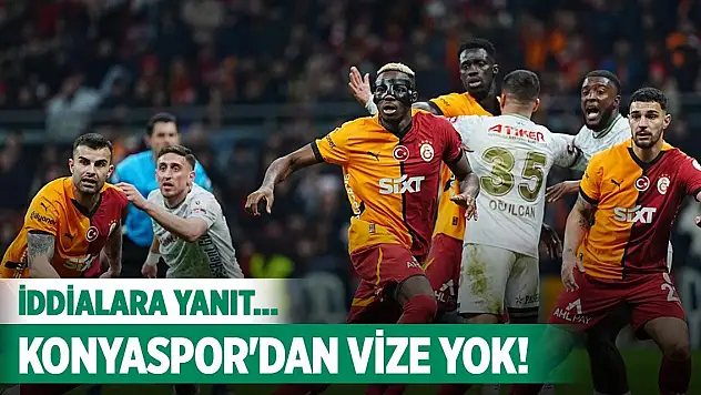 Konyaspor'dan o iddialara cevap geldi!