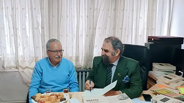 Ömer Tokgöz'den Ahmet Ergun'a ziyaret