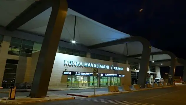 Konya Havalimanının ocak ayı rakamları açıklandı