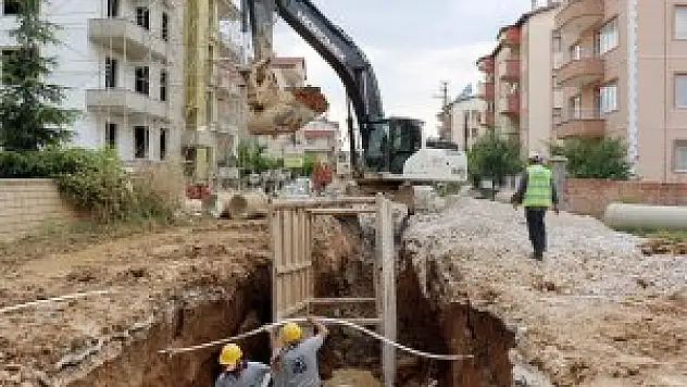 Güneysınır ilçesi kanalizasyona kavuşuyor