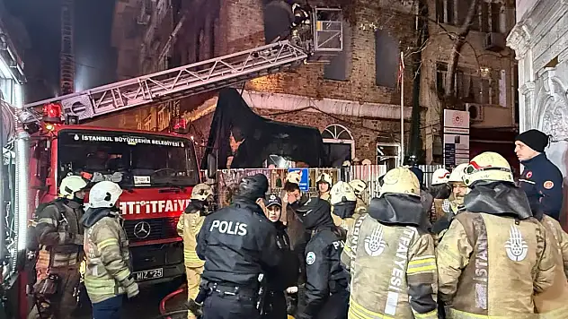 Tarihi karakolda yangın! 1 ölü