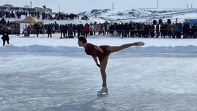 Bu şenlik bir başka! Sadece buz