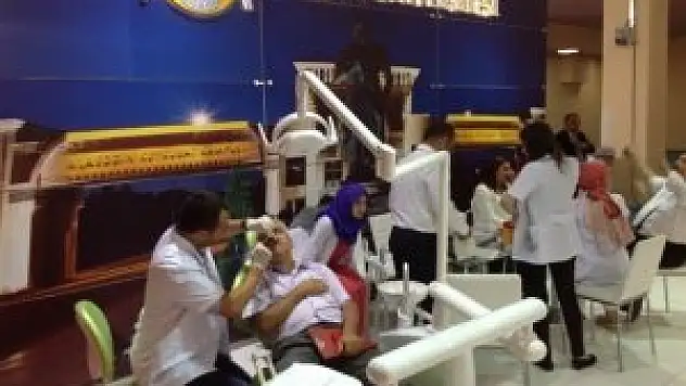 Selçuk Üniversitesi KONSİAD'ta sağlık taraması yaptı