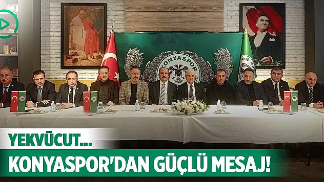 Konyaspor mağduriyete karşı yalnız bırakılmadı!