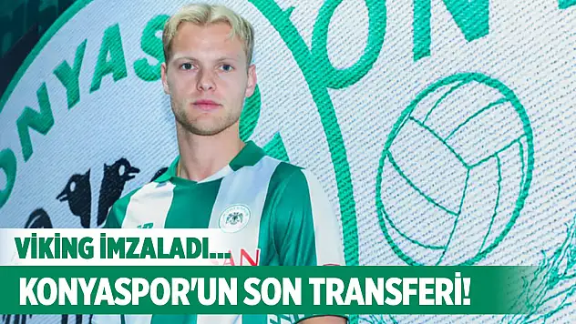Konyaspor'un son gözdesi Morten Bjorlo!