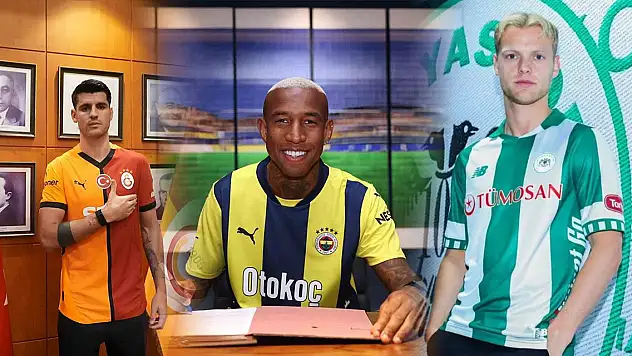 Süper Lig'de transfer dönemi sona erdi! İşte kulüplerin tüm transferleri
