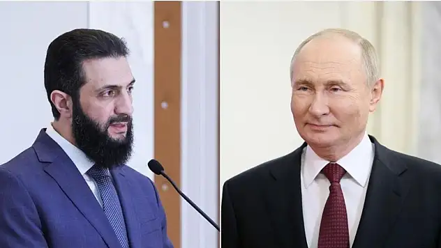 Son Dakika! Putin, Suriye Cumhurbaşkanı Şara ile görüştü