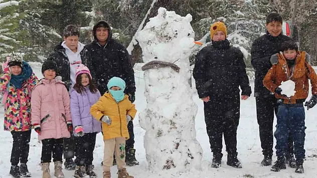 Konya'da çocuklar tatili fırsata çevirdi