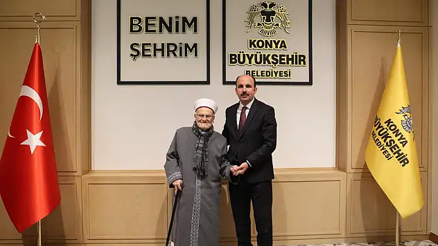 Mescid-i Aksa İmam Hatibi Şeyh İkrime Sabri Konya'da