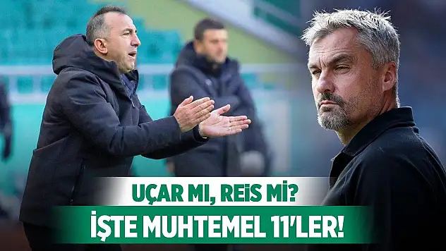 Konyaspor-Samsunspor, Muhtemel 11'ler!