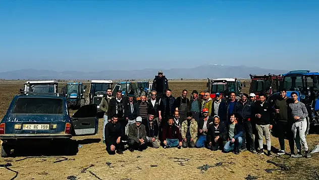 Konya'da kiralanan araziye arpa ve buğday ekildi! 5 milyon liralık gelir bekleniyor