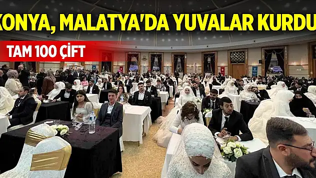 Konya, Malatya'da yuvalar kurdu! Tam 100 çift
