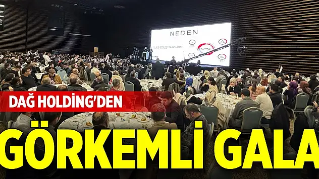 Dağ Holding'den görkemli gala