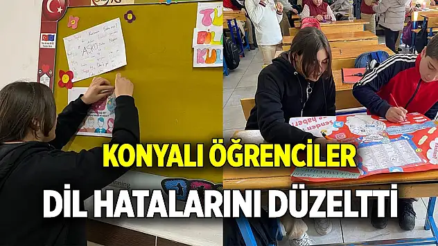 Konyalı öğrenciler dil peşinde