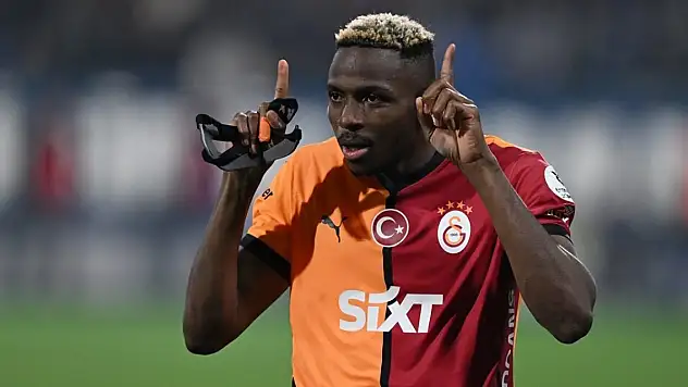 Rize'de Osimhen'in gecesi