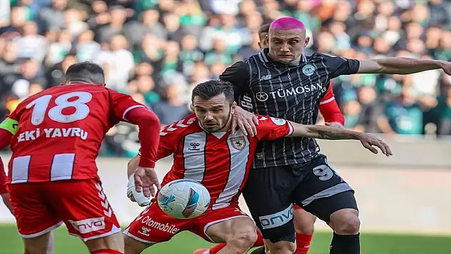 Konyaspor 1 puanı aşamıyor!