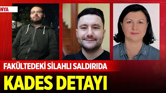 Konya'da fakültedeki silahlı saldırıda KADES detayı