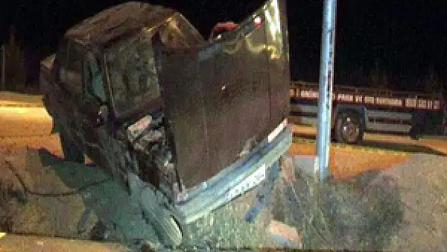 Kontrolden çıkan otomobil takla attı! 1 ölü