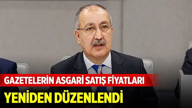 Gazetelerin asgari satış fiyatları yeniden düzenlendi