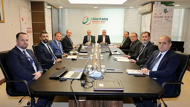 MEVKA Yönetim Kurulu Konya'da toplandı