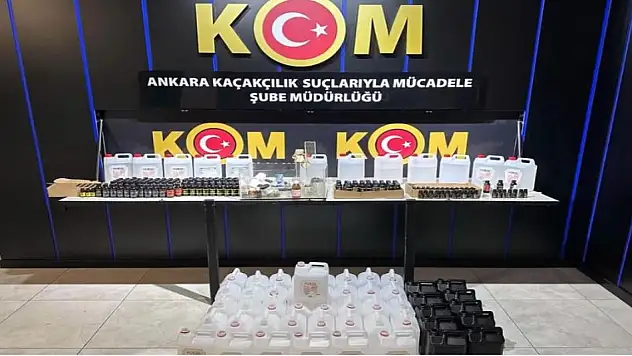 Konya dahil 7 ilde 3 ayda 56 sahte içki operasyonu!
