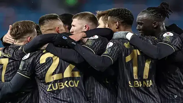 Trabzonspor, evinde kazandı