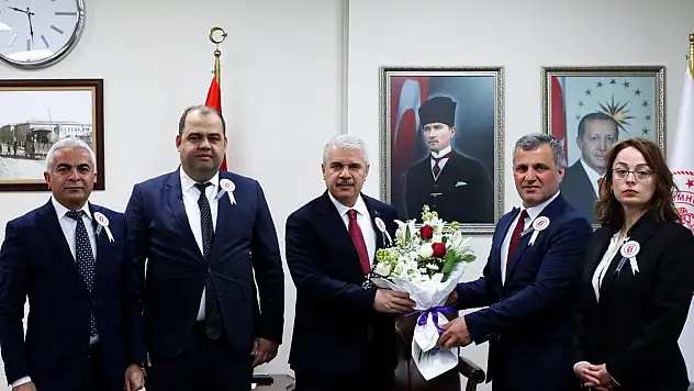 Vali İbrahim Akın'a Vergi Haftası ziyareti