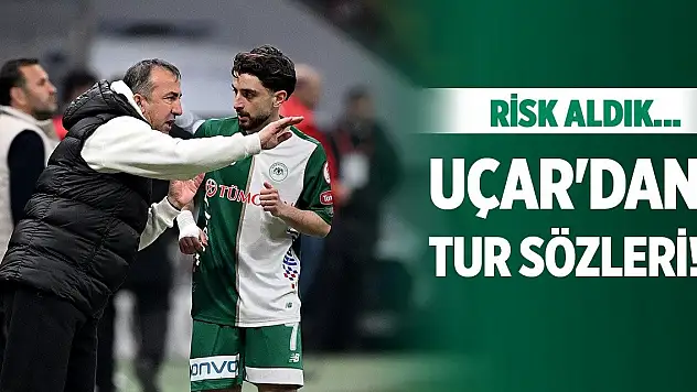 Konyaspor'da Recep Uçar hedef verdi!