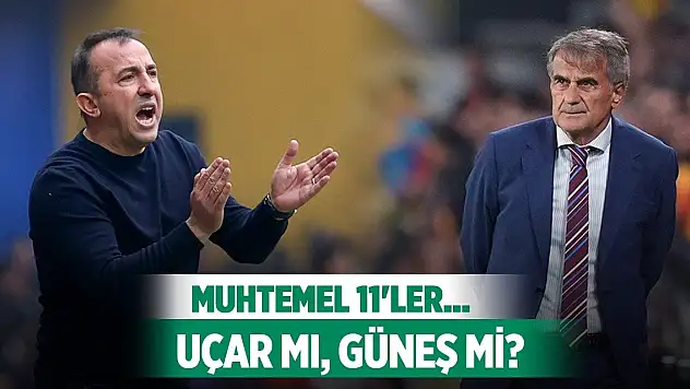 Konyaspor-Trabzonspor, Muhtemel 11'ler!