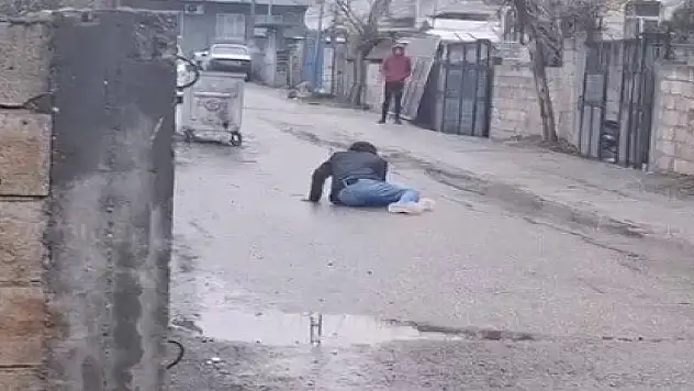 Uyuşturucunun etkisiyle yığılıp kaldı