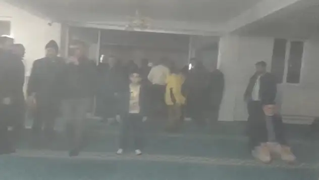 Teravihte yangın çıktı!