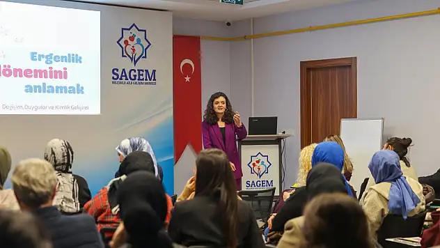SAGEM'den ailelere 'Ergenlik Dönemini Anlamak' semineri