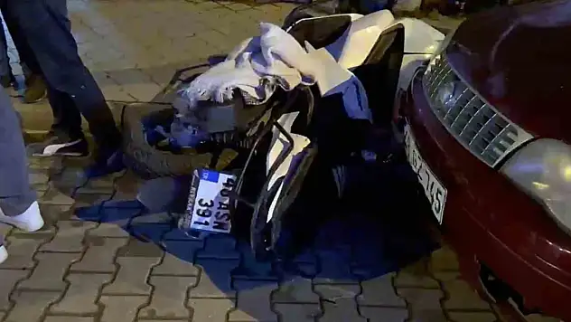 20 yaşındaki motosiklet sürücüsü hayatını kaybetti